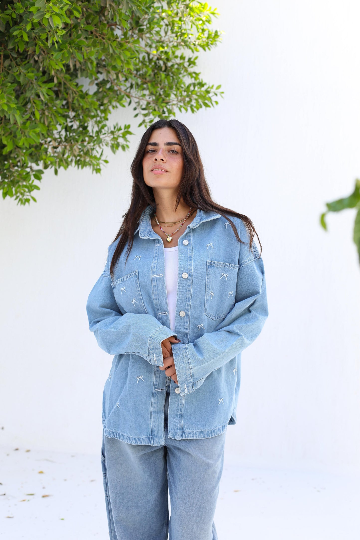 The Bow Denim Jacket