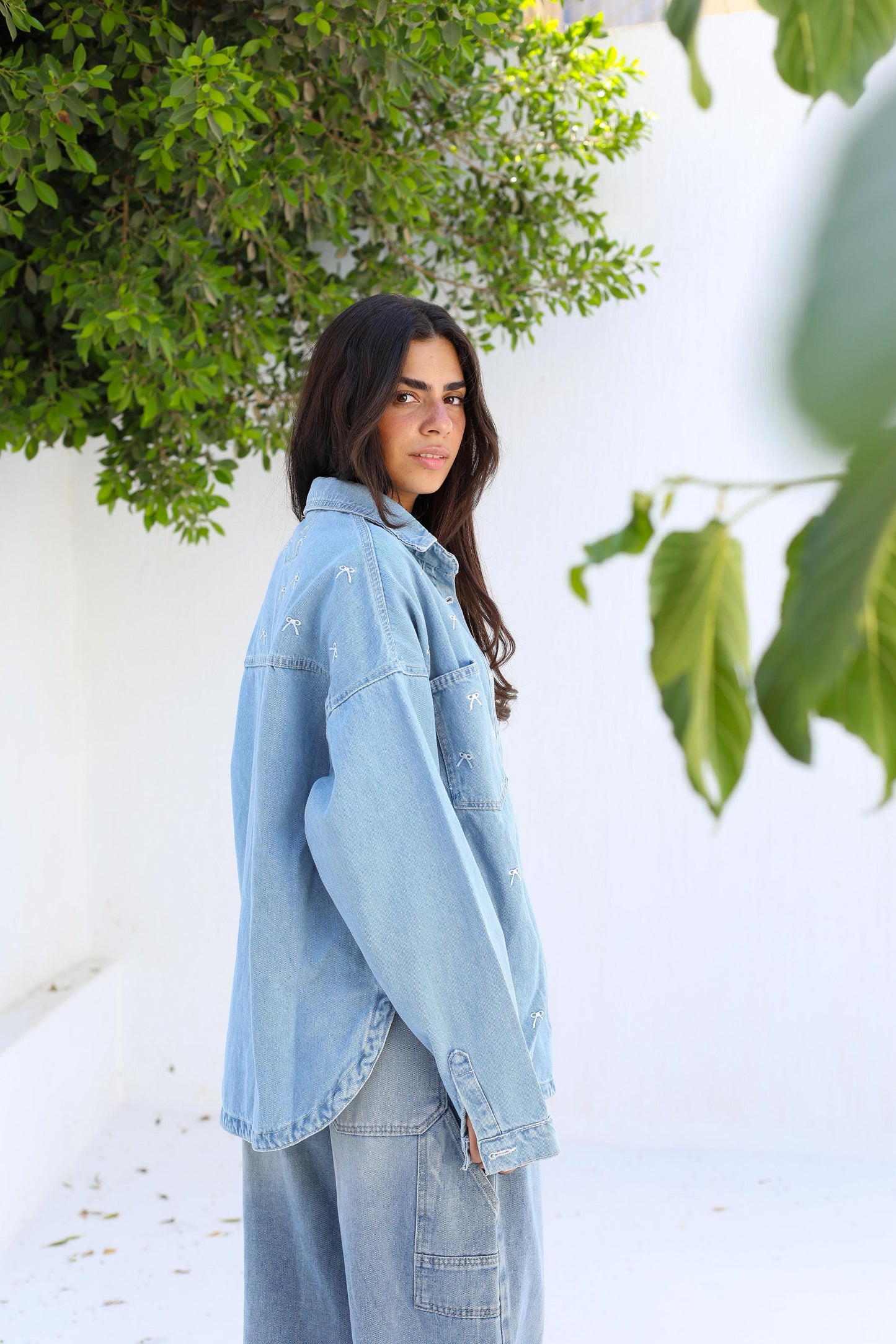 The Bow Denim Jacket