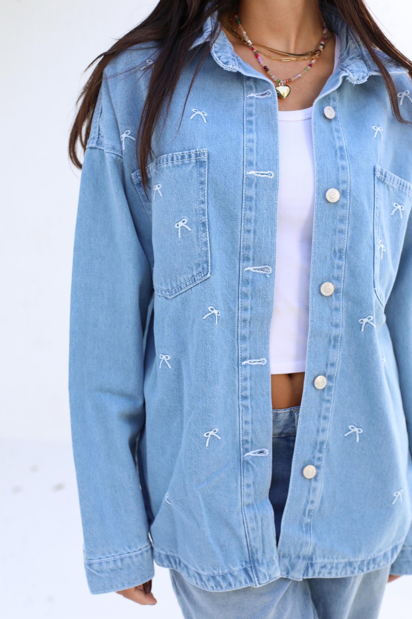 The Bow Denim Jacket