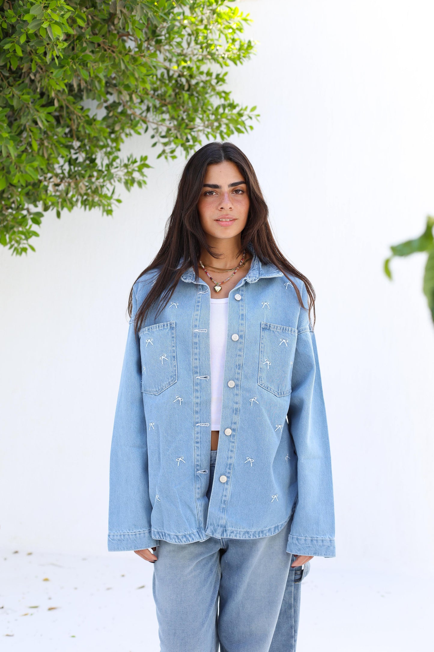 The Bow Denim Jacket
