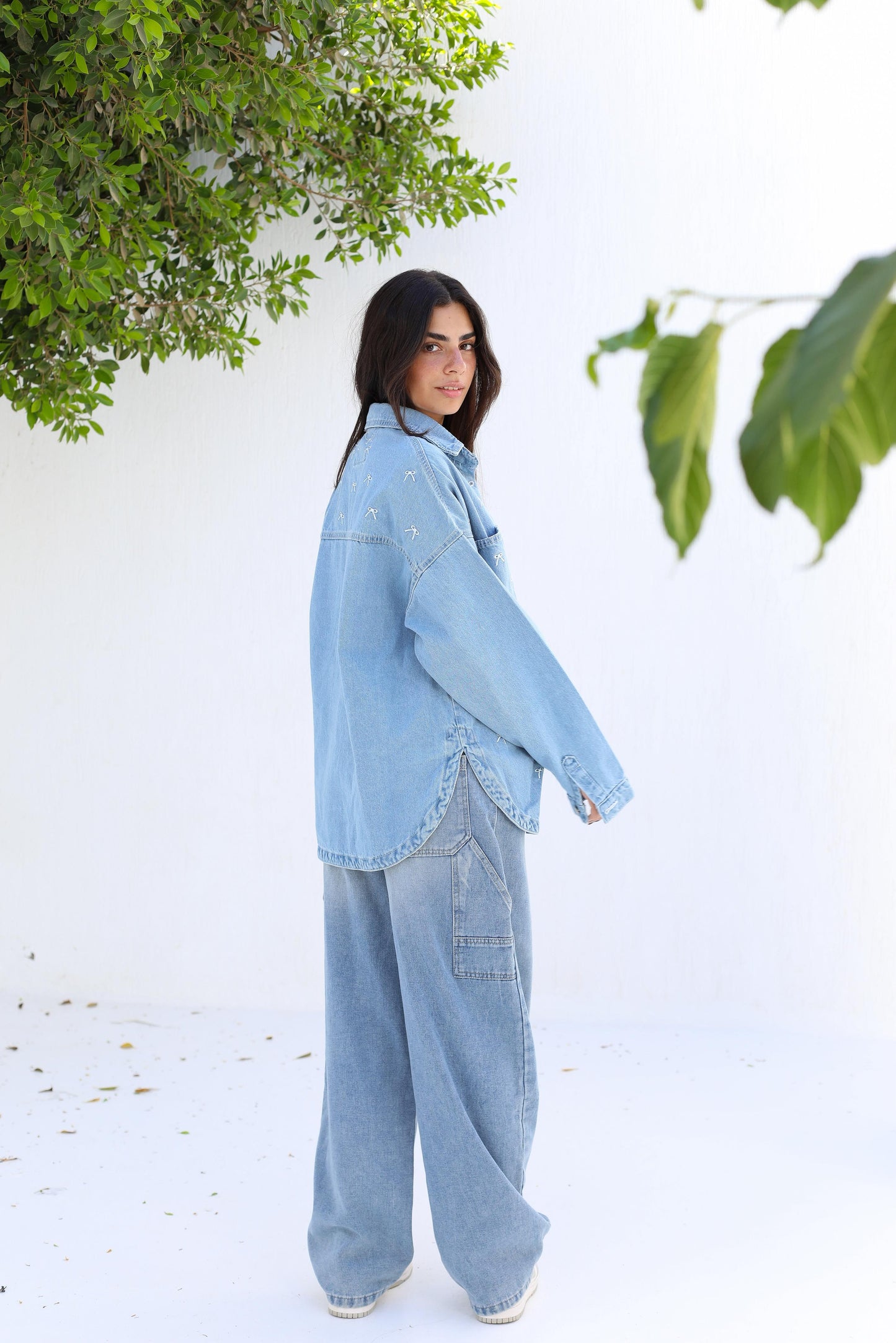 The Bow Denim Jacket