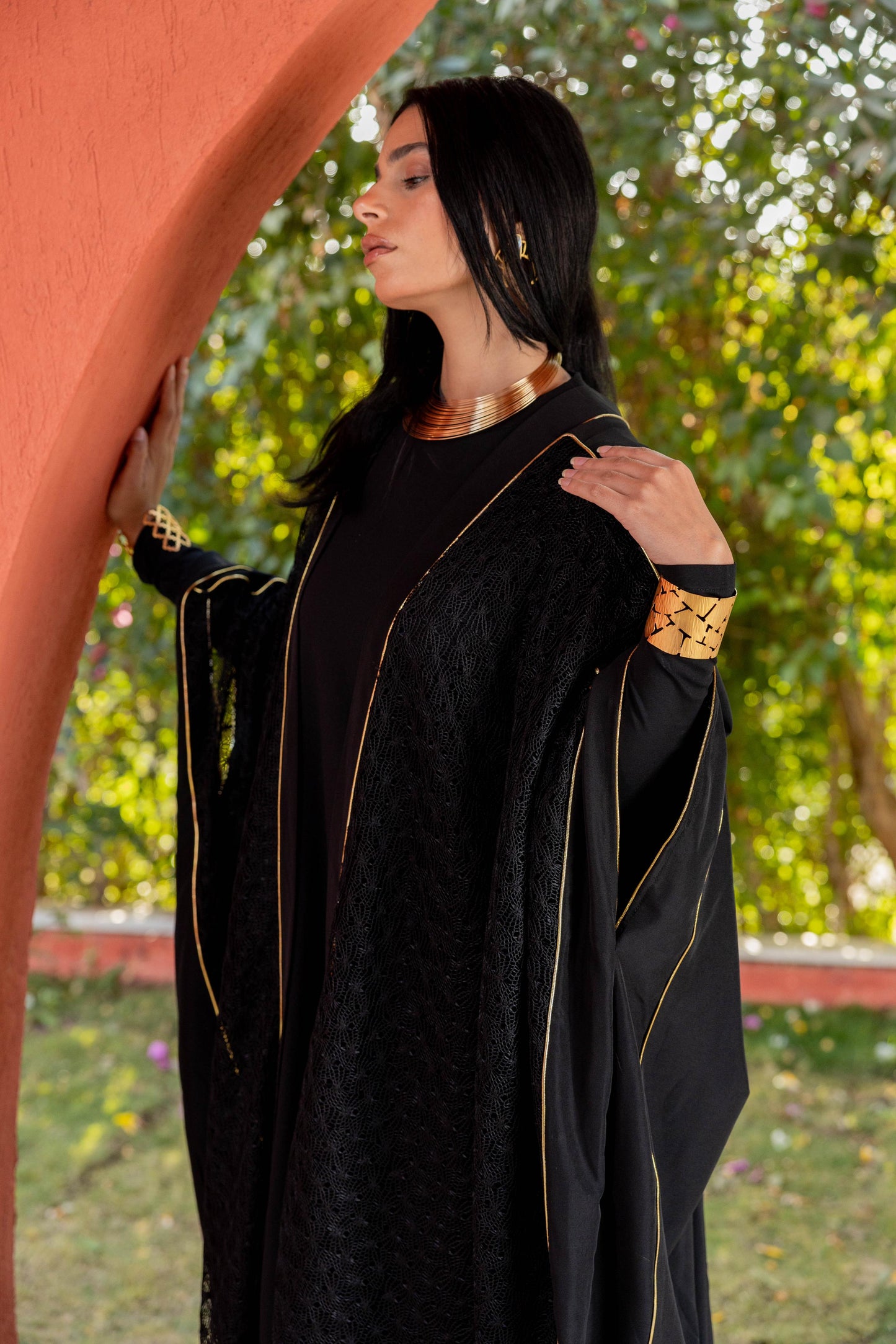 Arabian Black Kaftan