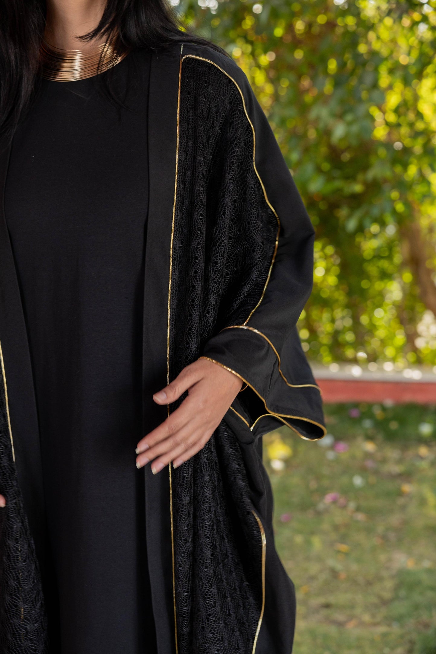 Arabian Black Kaftan