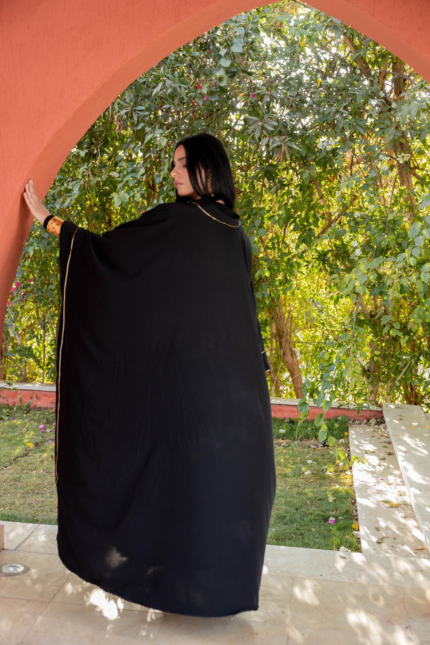 Arabian Black Kaftan