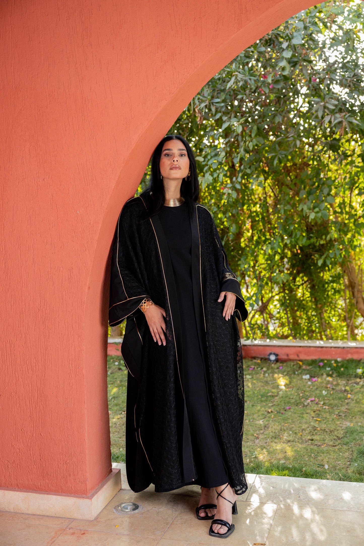 Arabian Black Kaftan
