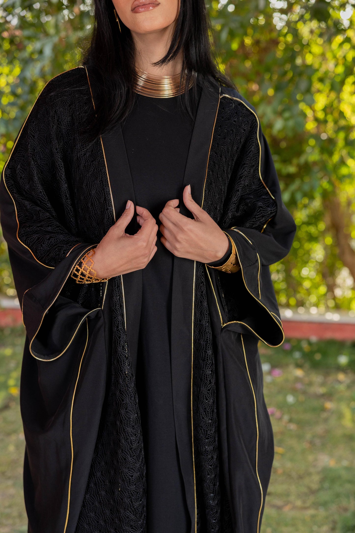 Arabian Black Kaftan