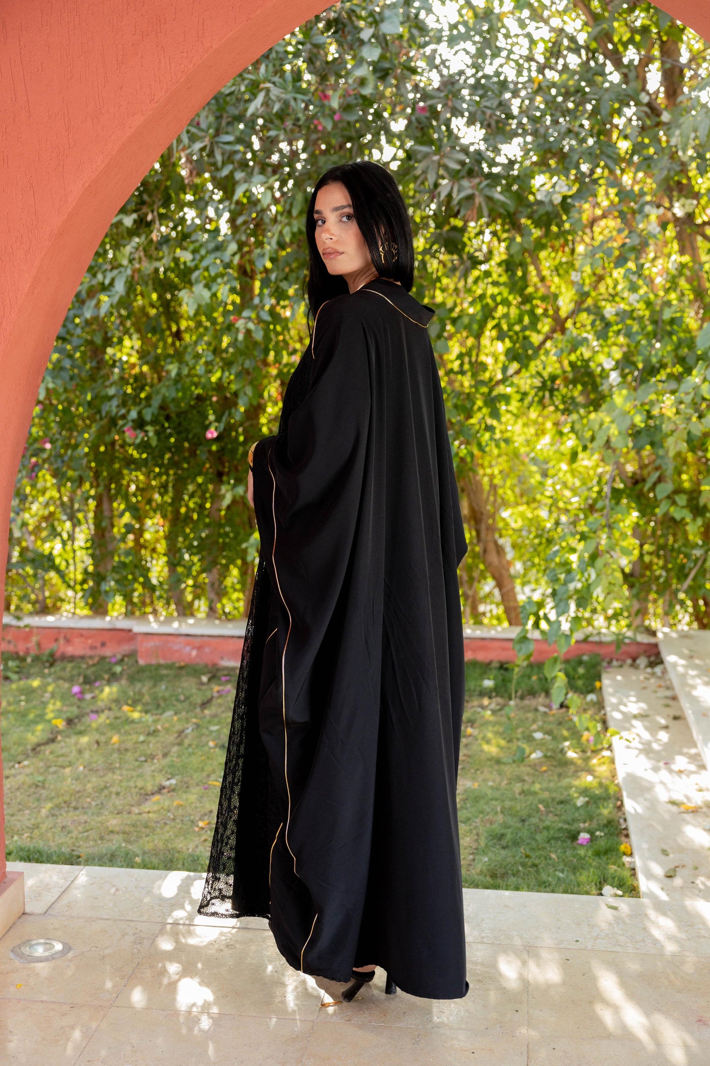 Arabian Black Kaftan