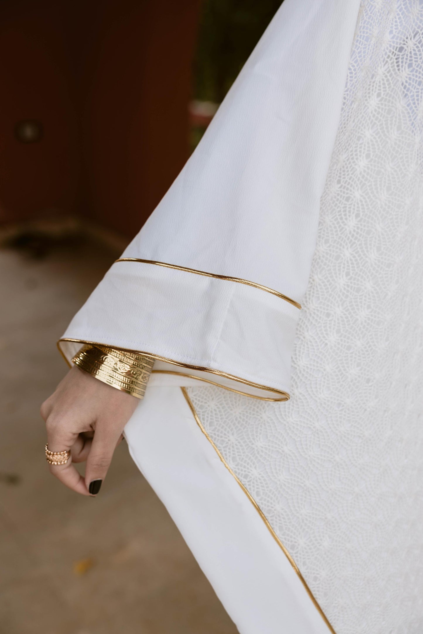 Arabian White Kaftan free size