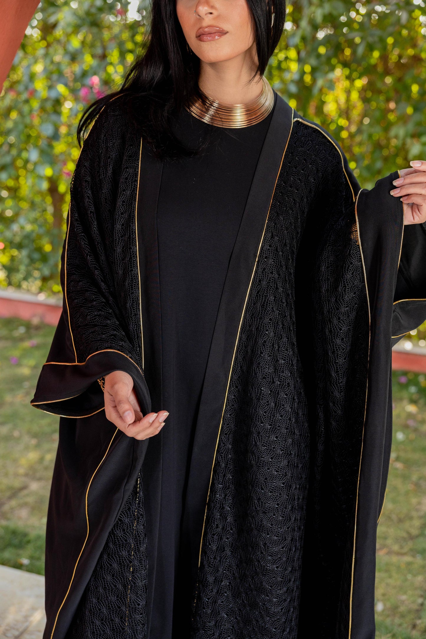Arabian Black Kaftan