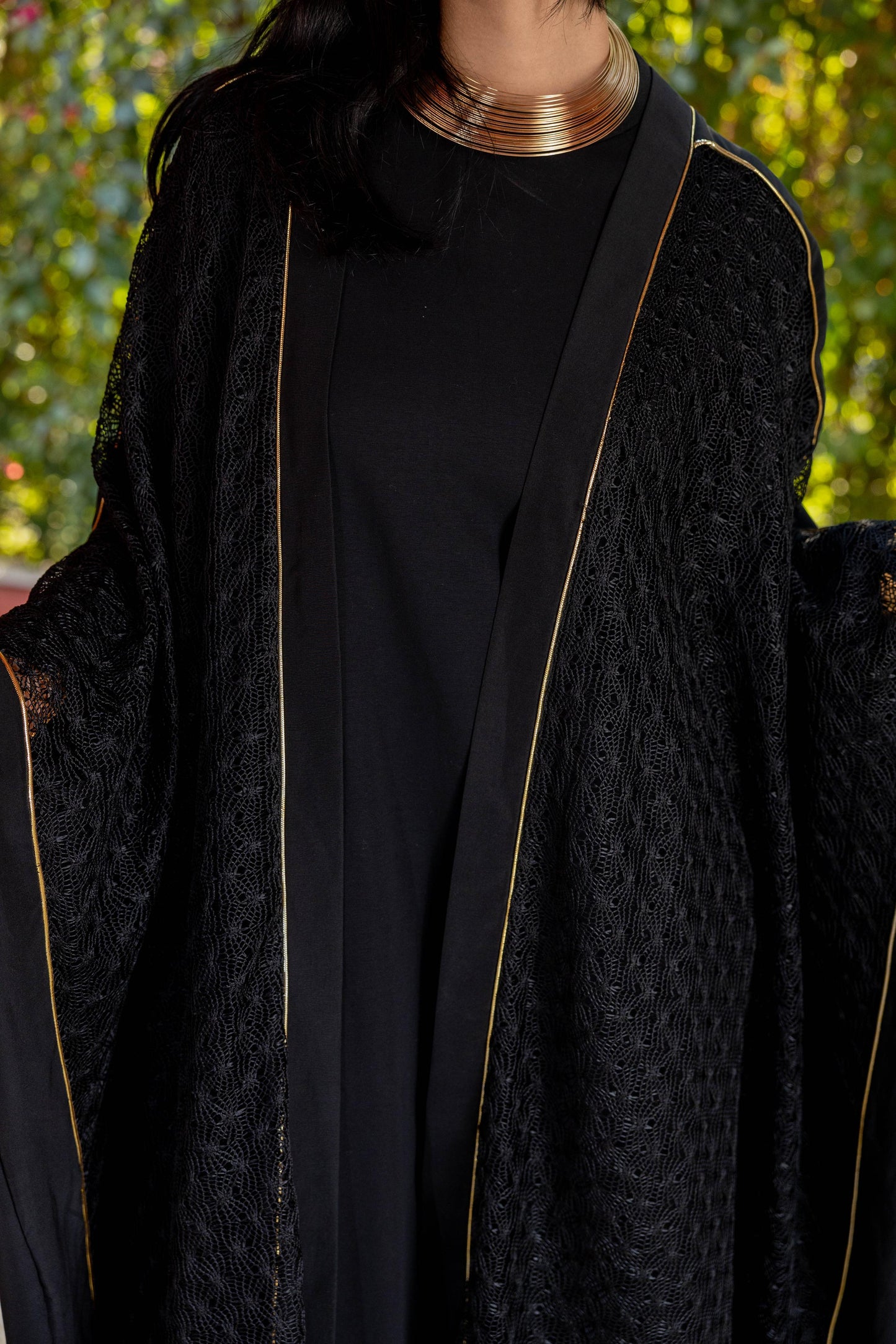 Arabian Black Kaftan