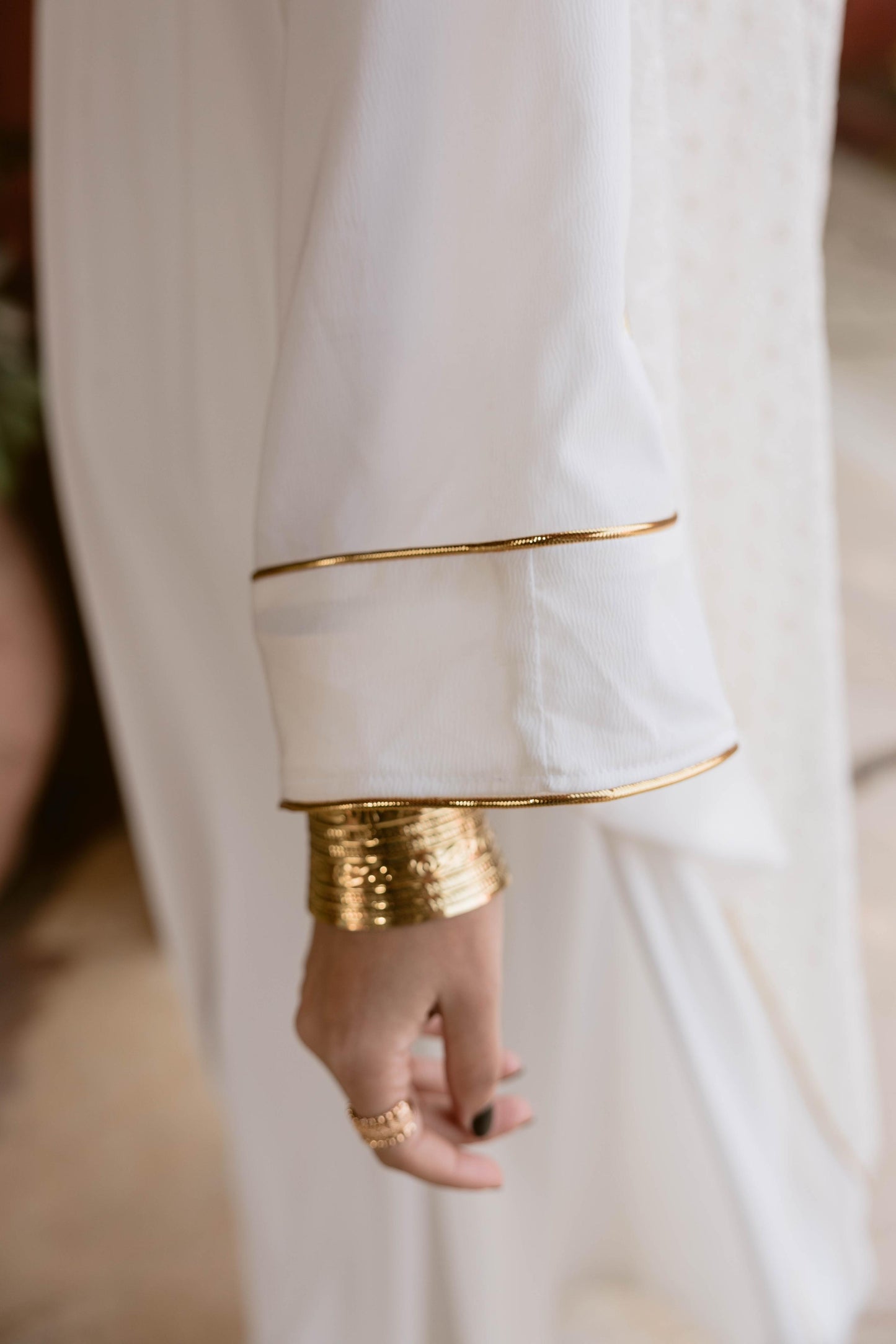Arabian White Kaftan free size