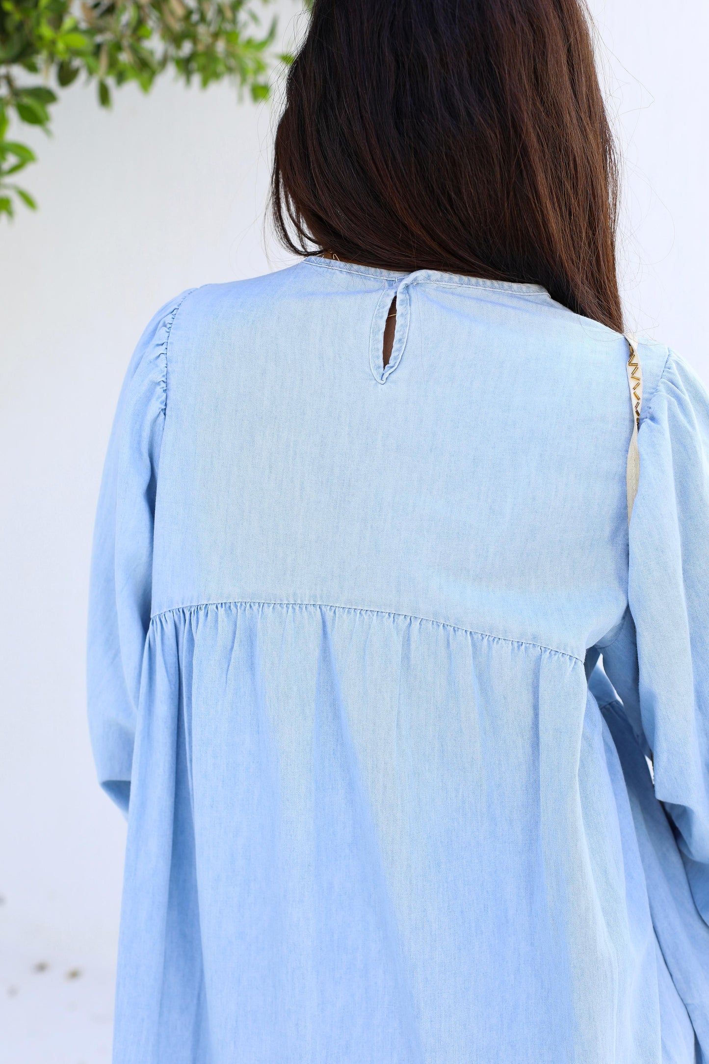 Sky Breeze Denim Dress