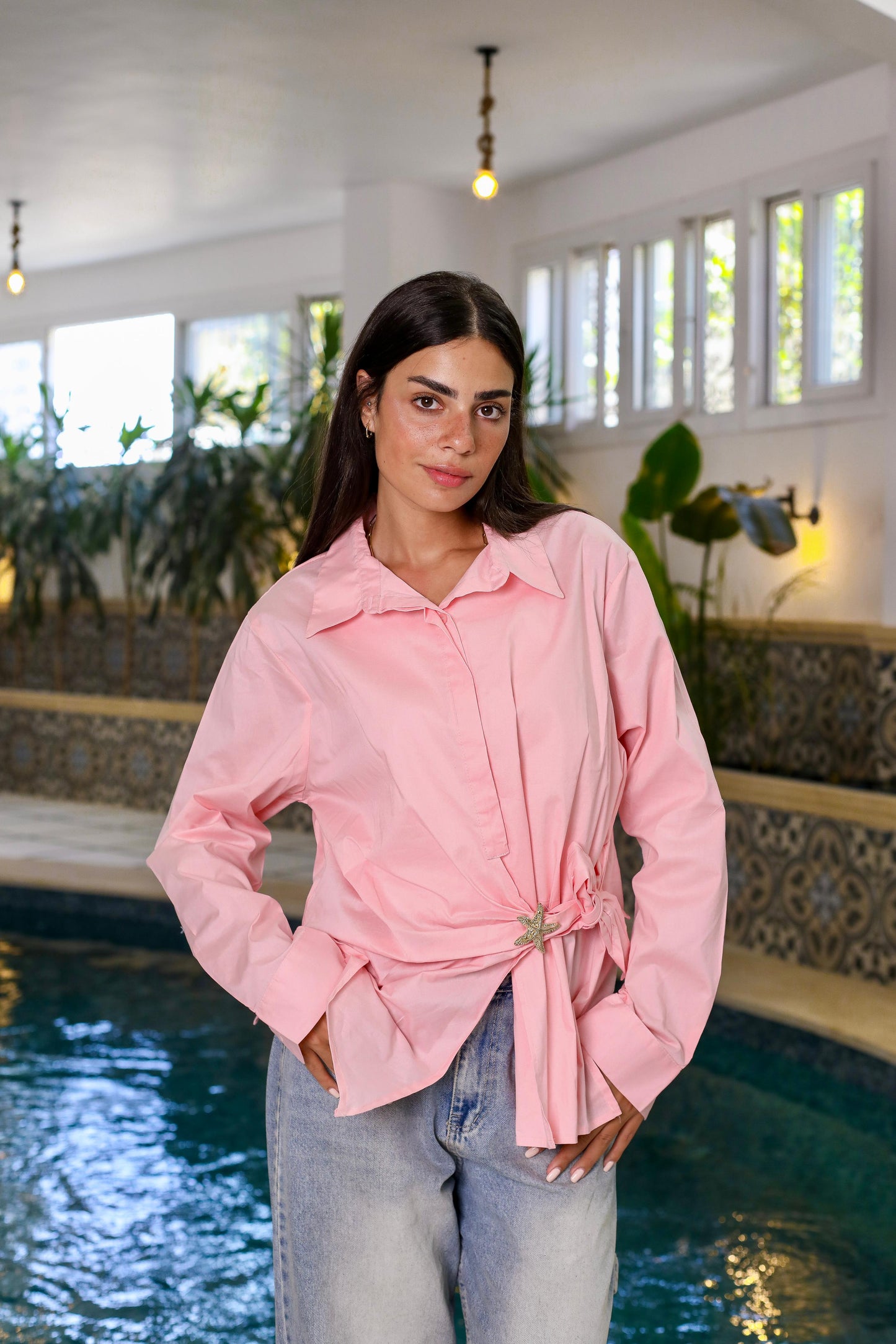 Seashell Poplin Shirt