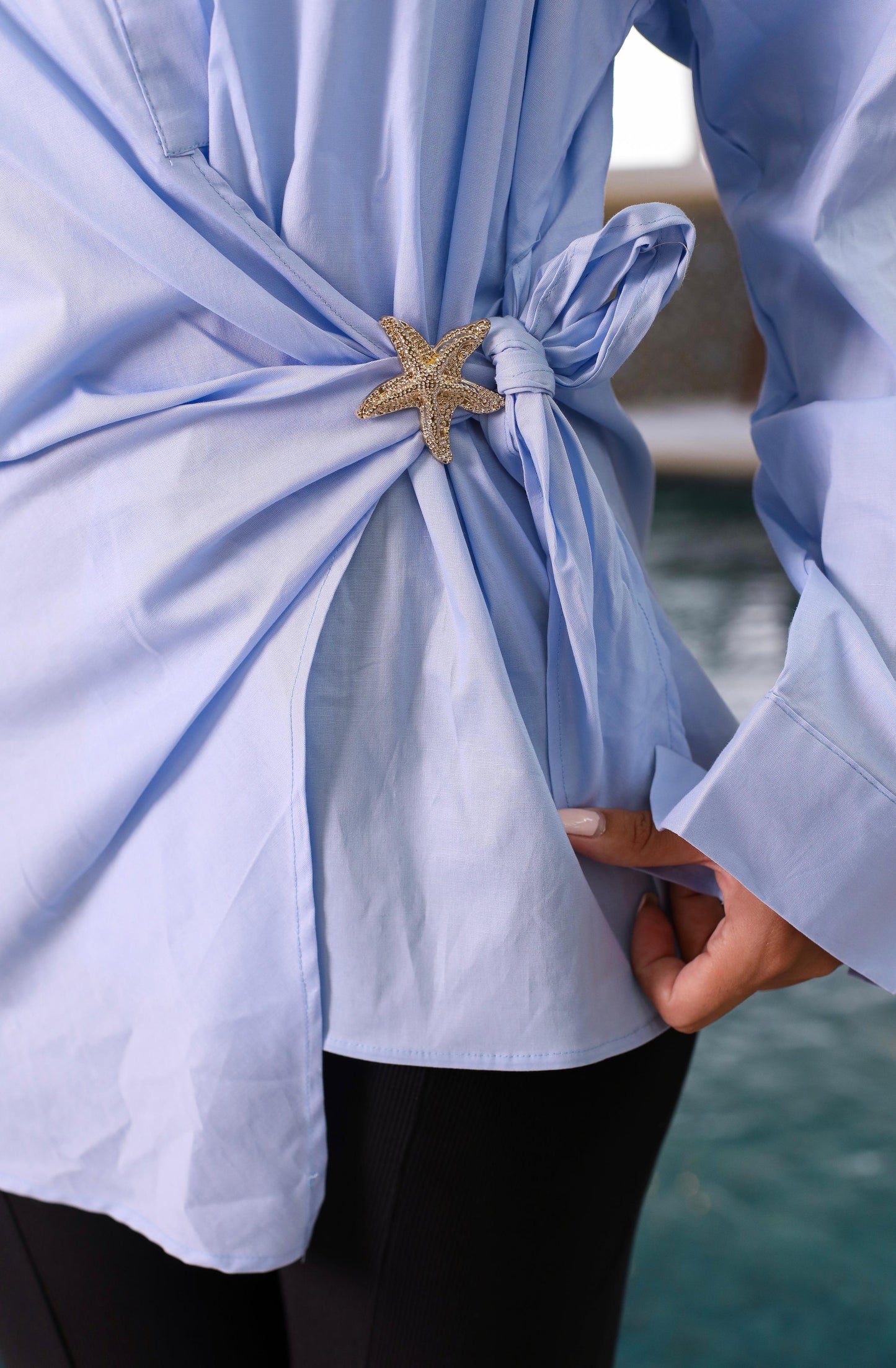 Seashell Poplin Shirt