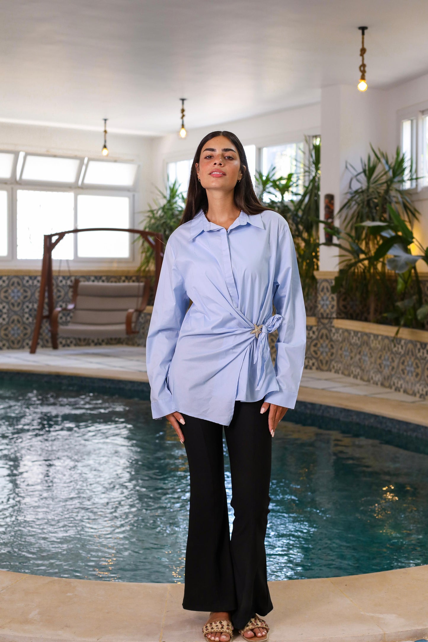 Seashell Poplin Shirt