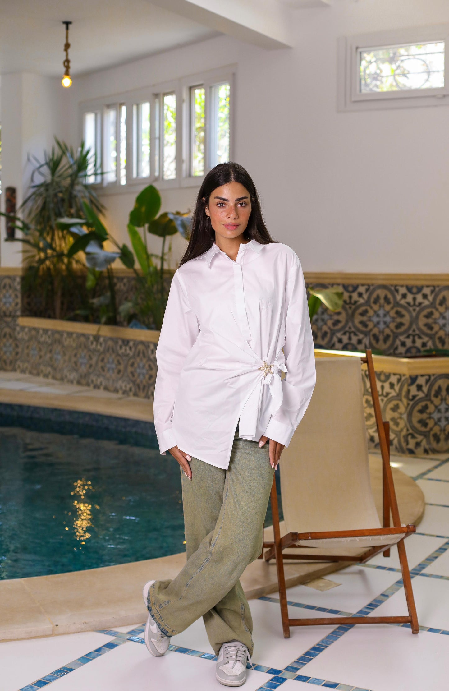 Seashell Poplin Shirt