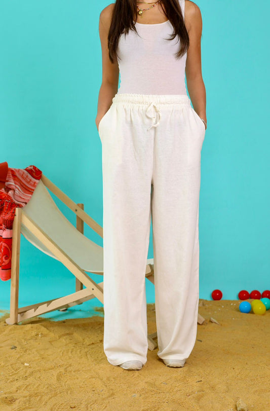 Breezy Comfort Linen Pants
