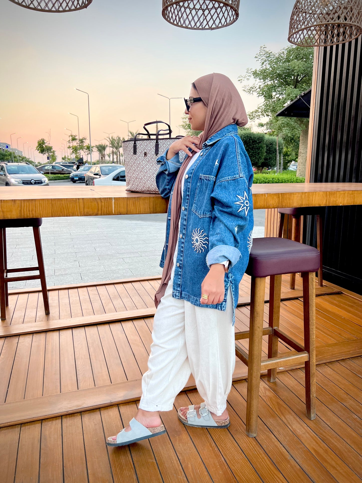 The star denim jacket