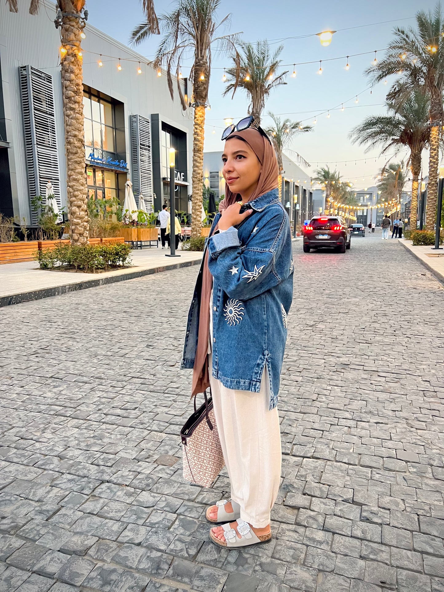 The star denim jacket