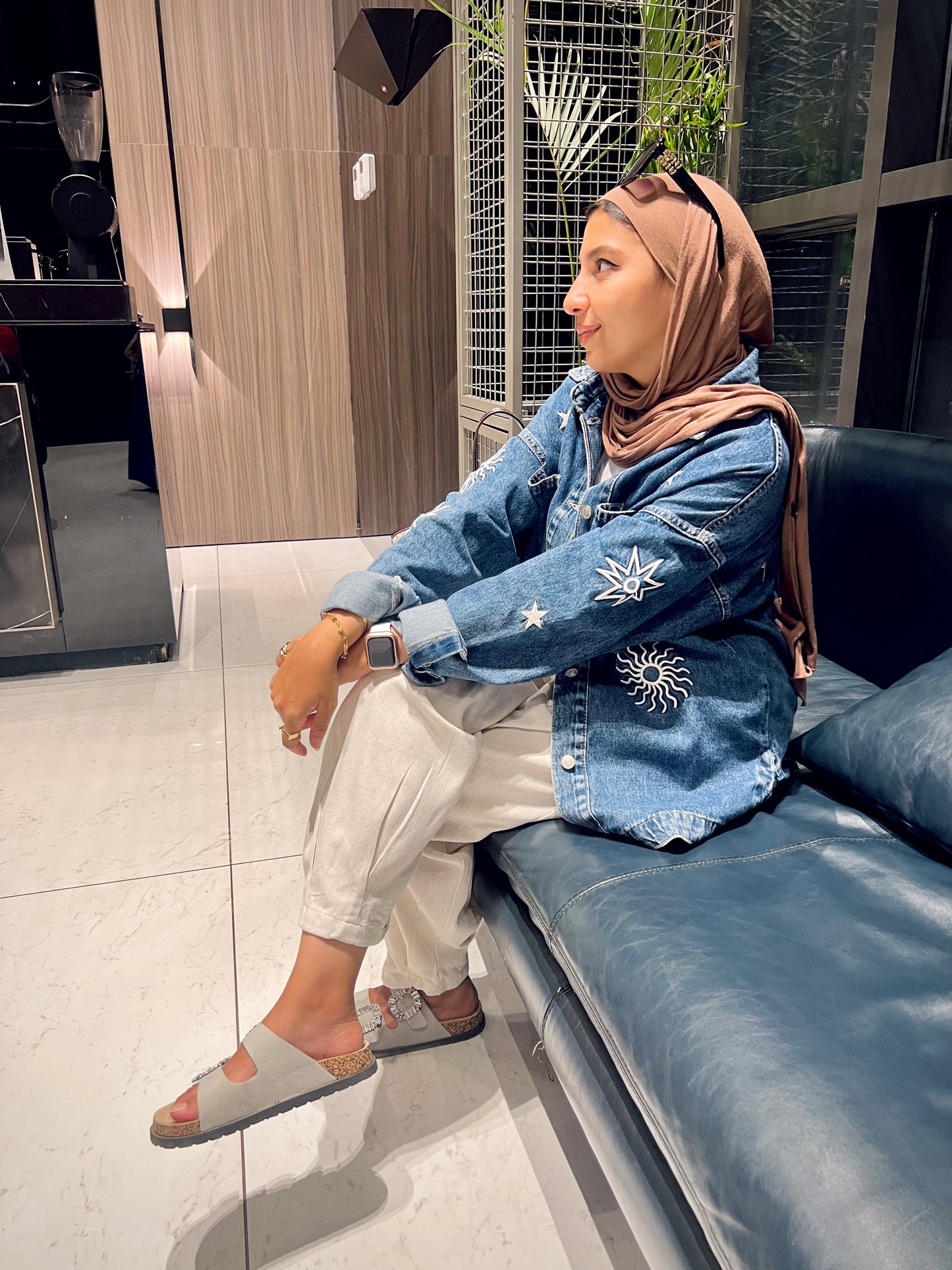 The star denim jacket