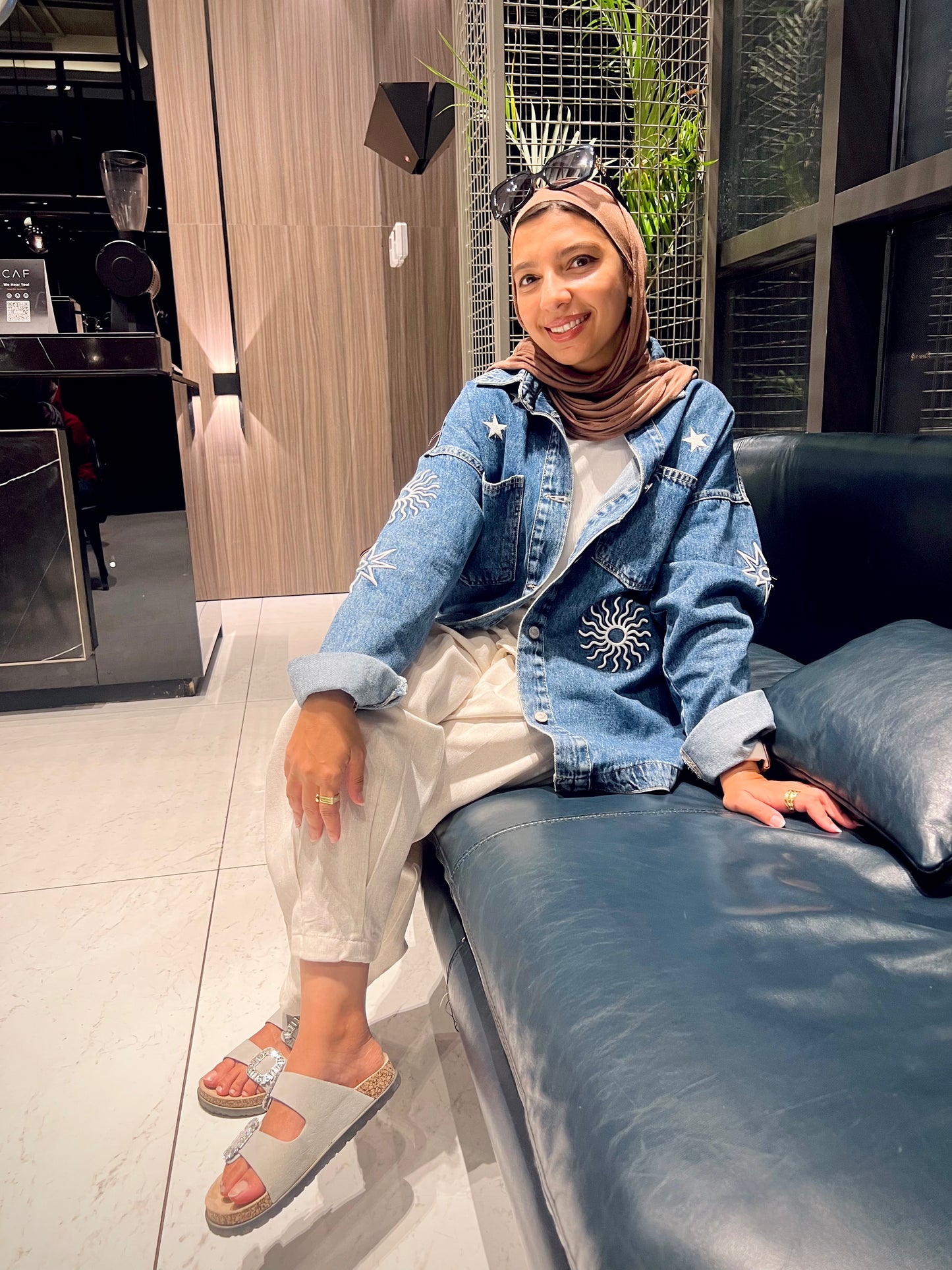The star denim jacket