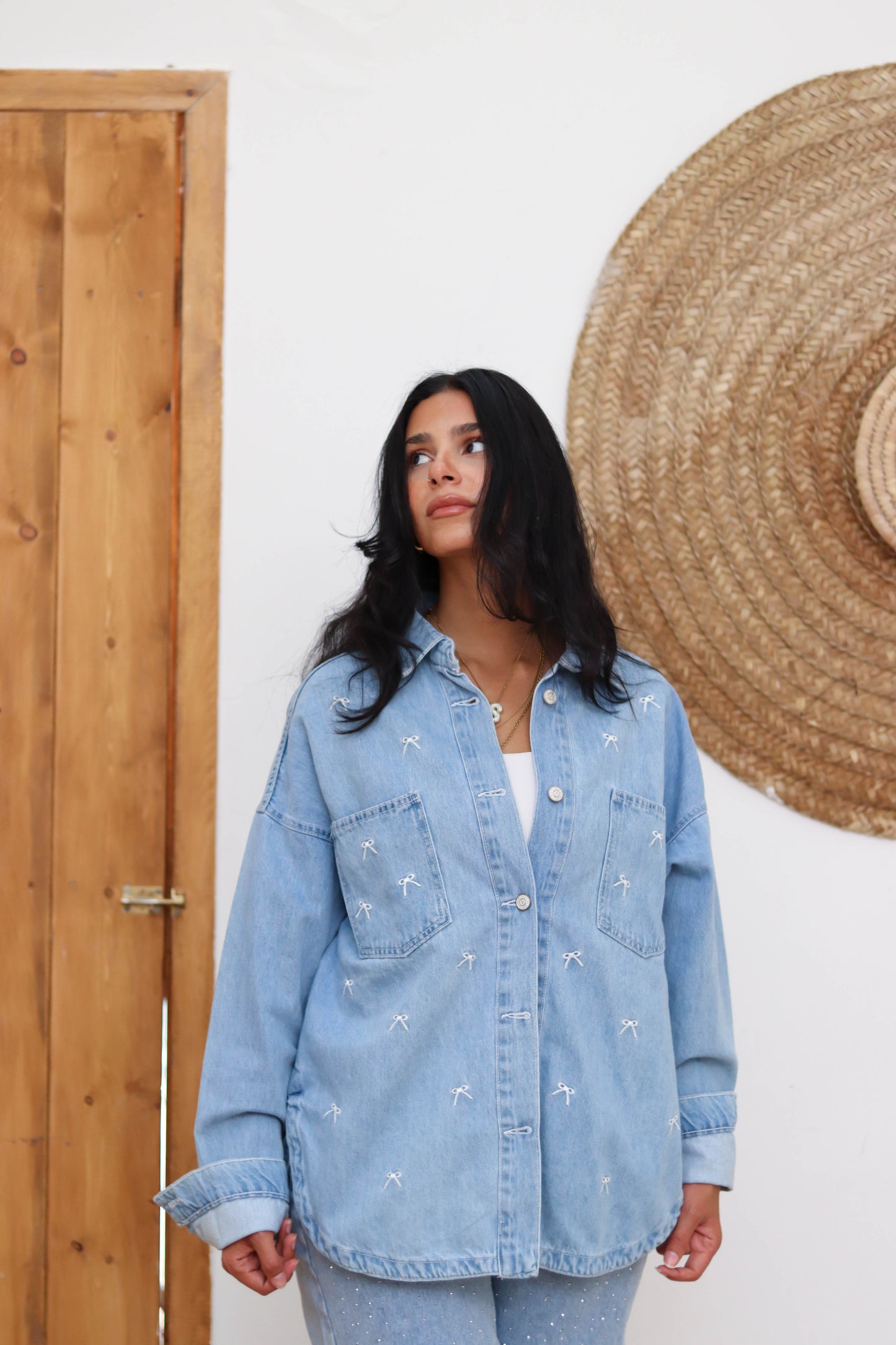 The Bow Denim Jacket