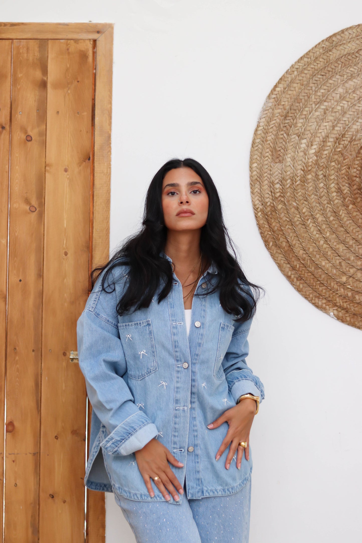 The Bow Denim Jacket