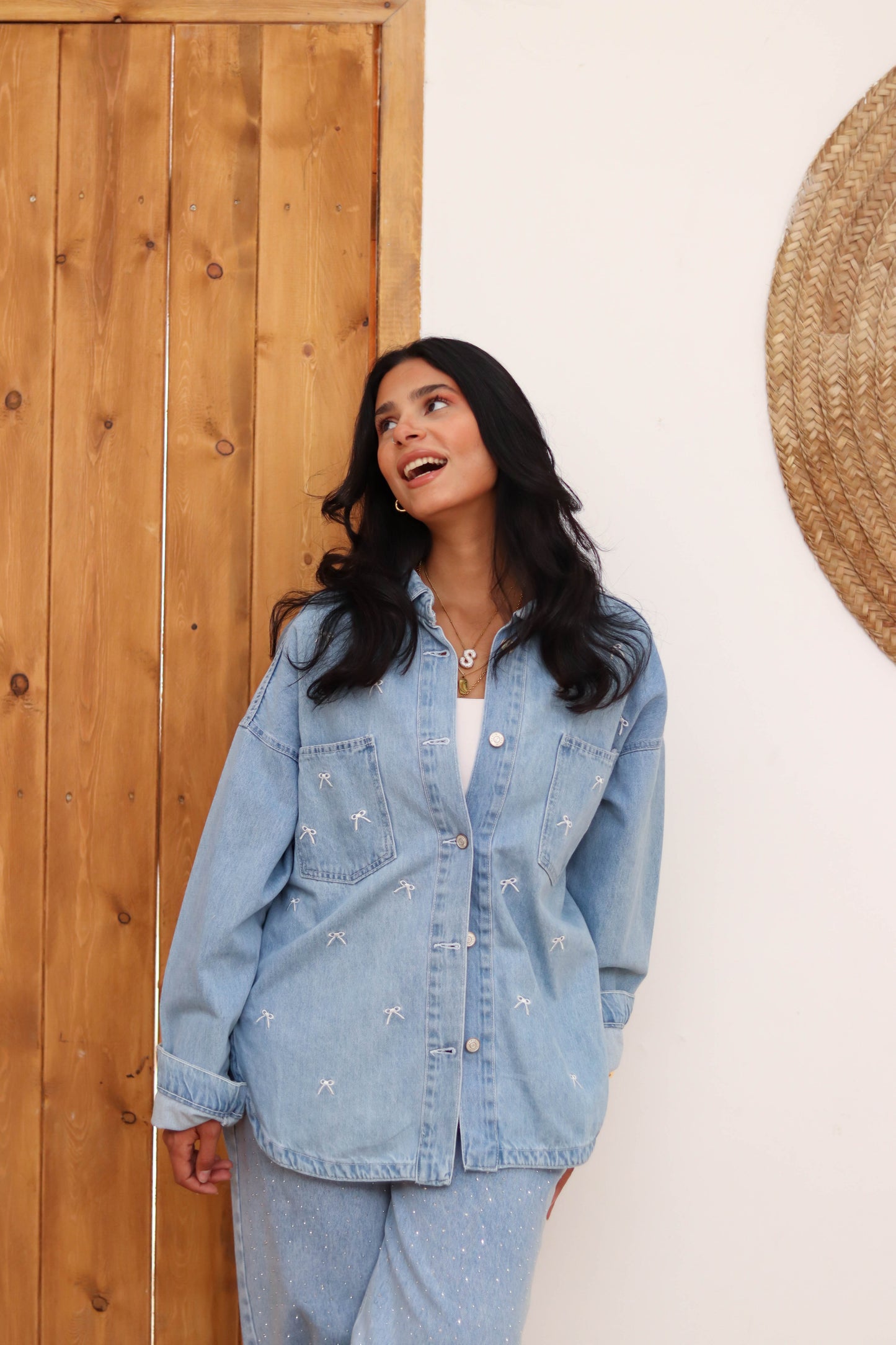 The Bow Denim Jacket