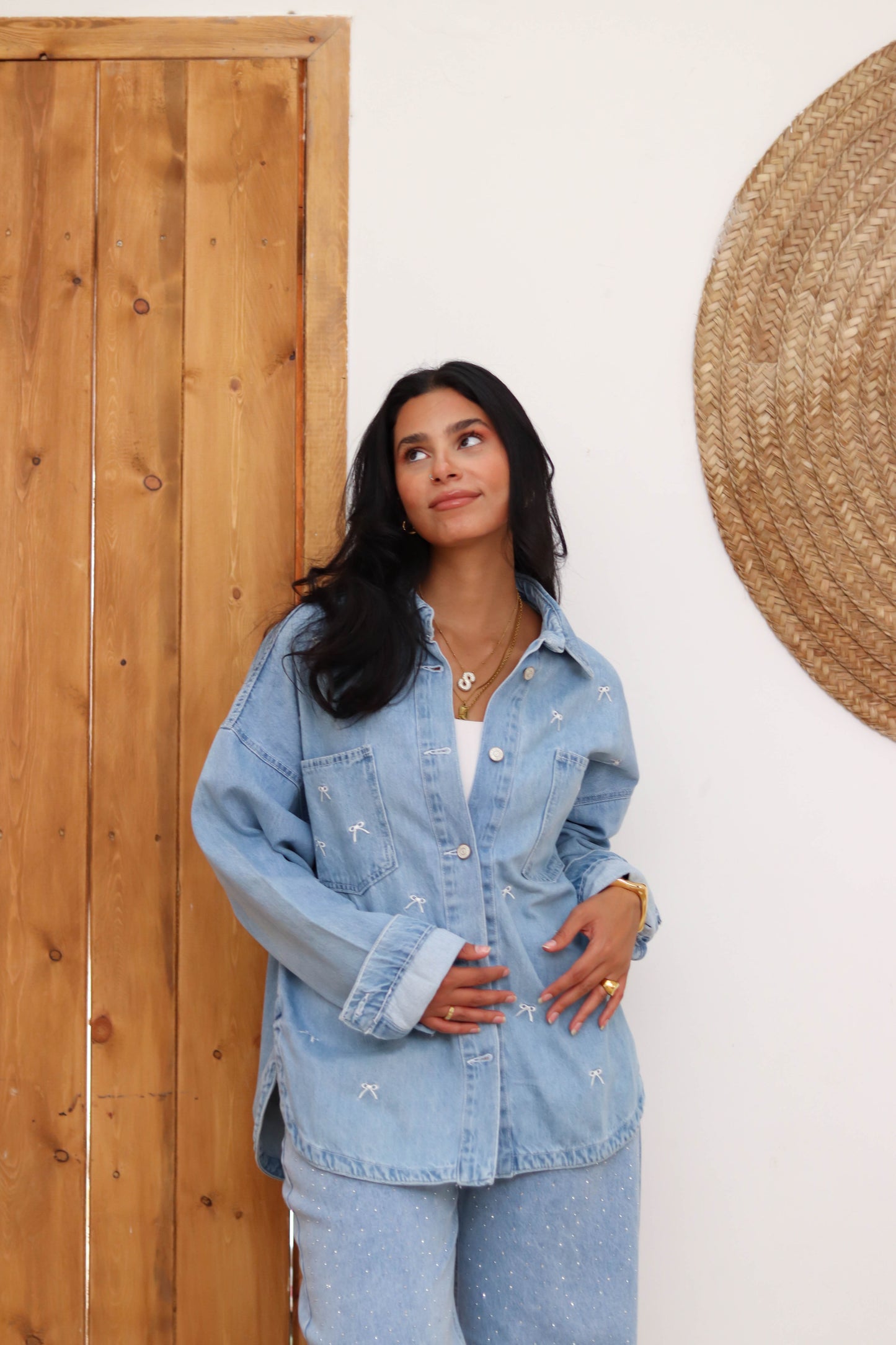 The Bow Denim Jacket