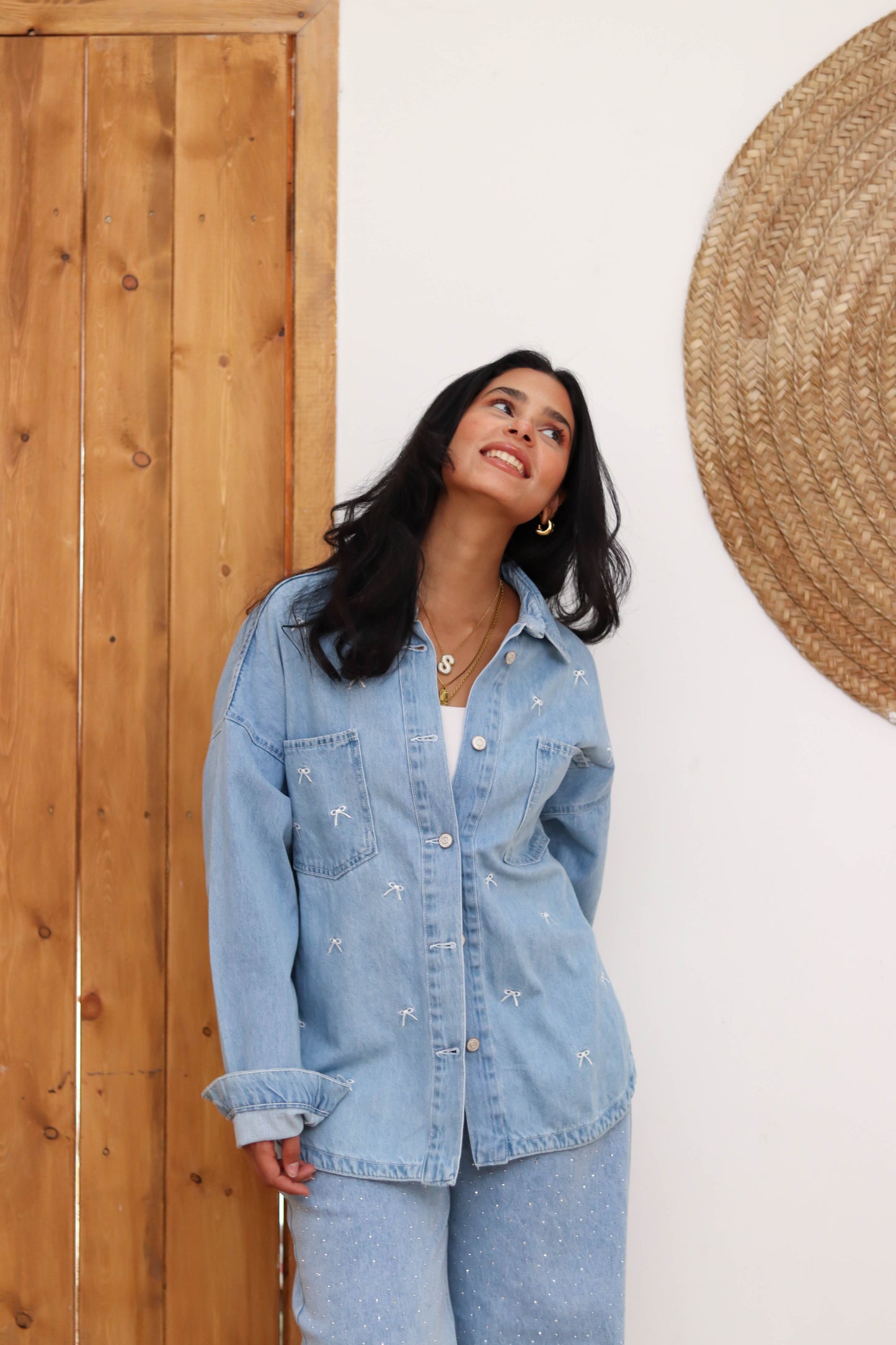 The Bow Denim Jacket