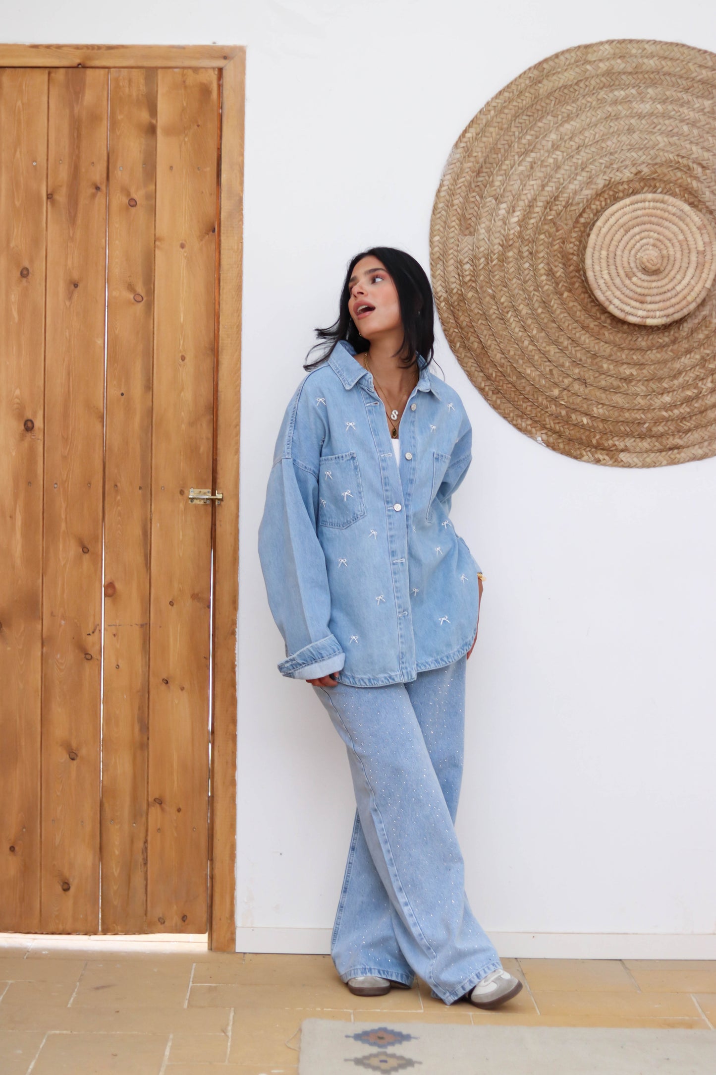 The Bow Denim Jacket