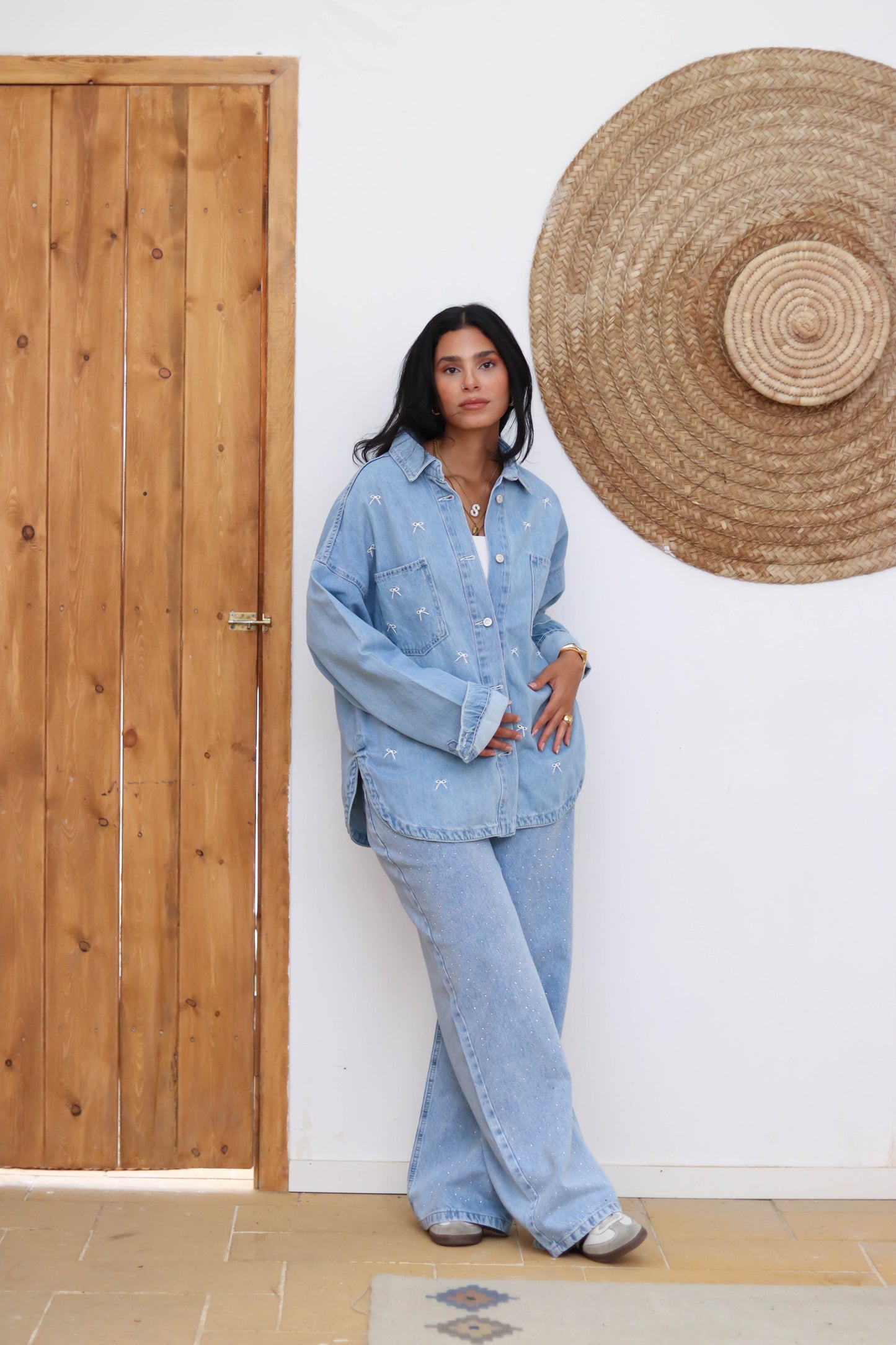 The Bow Denim Jacket