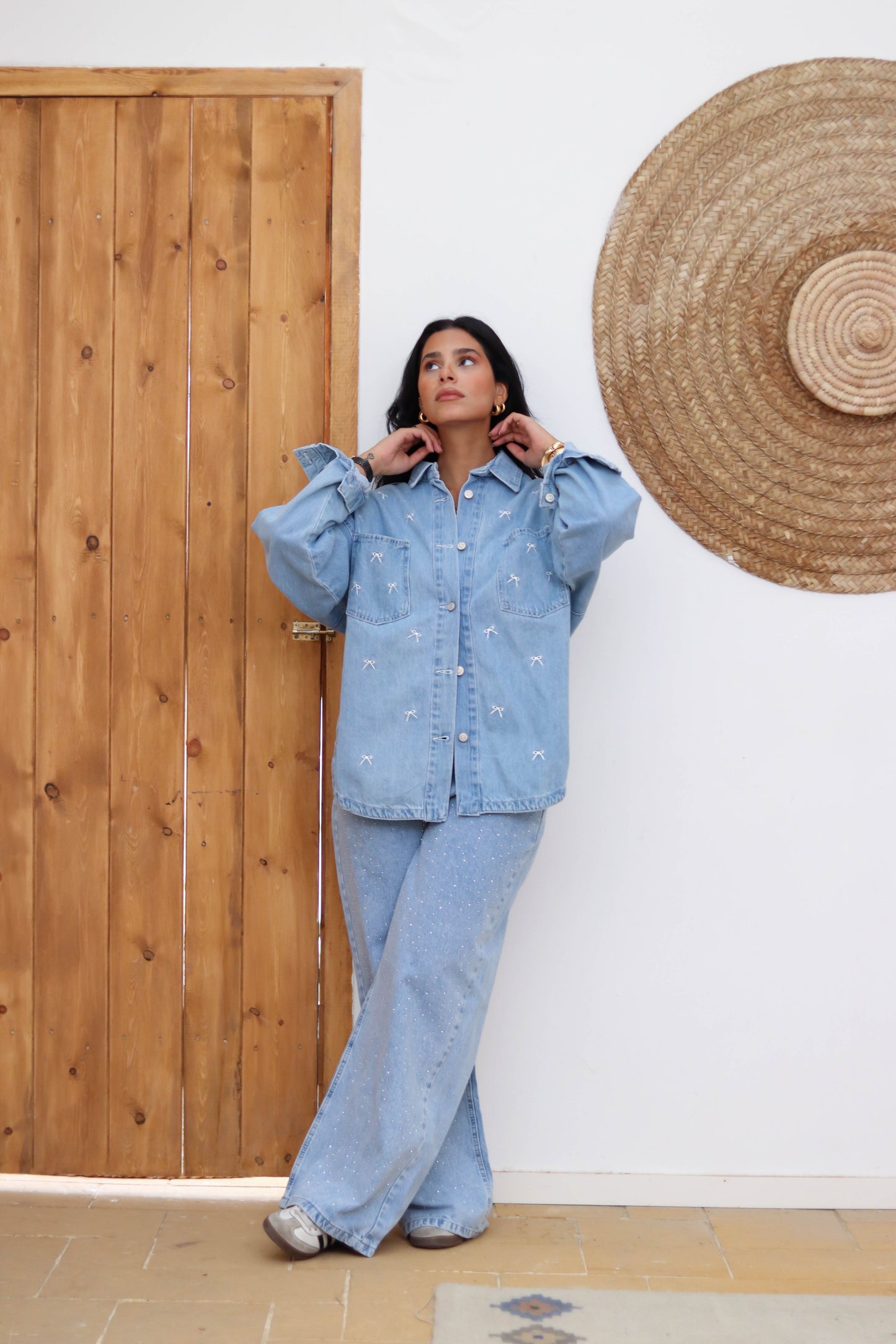 The Bow Denim Jacket