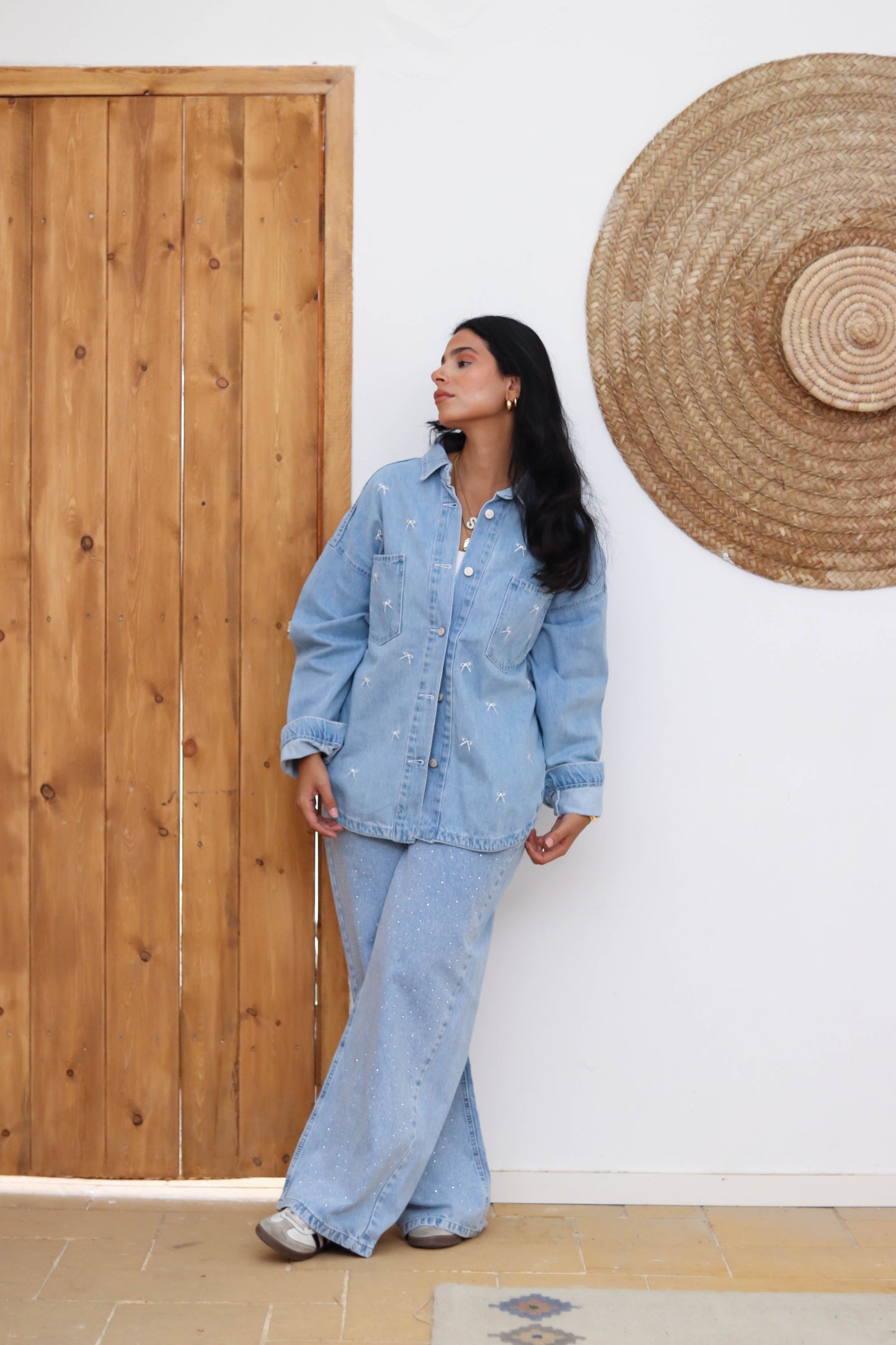 The Bow Denim Jacket