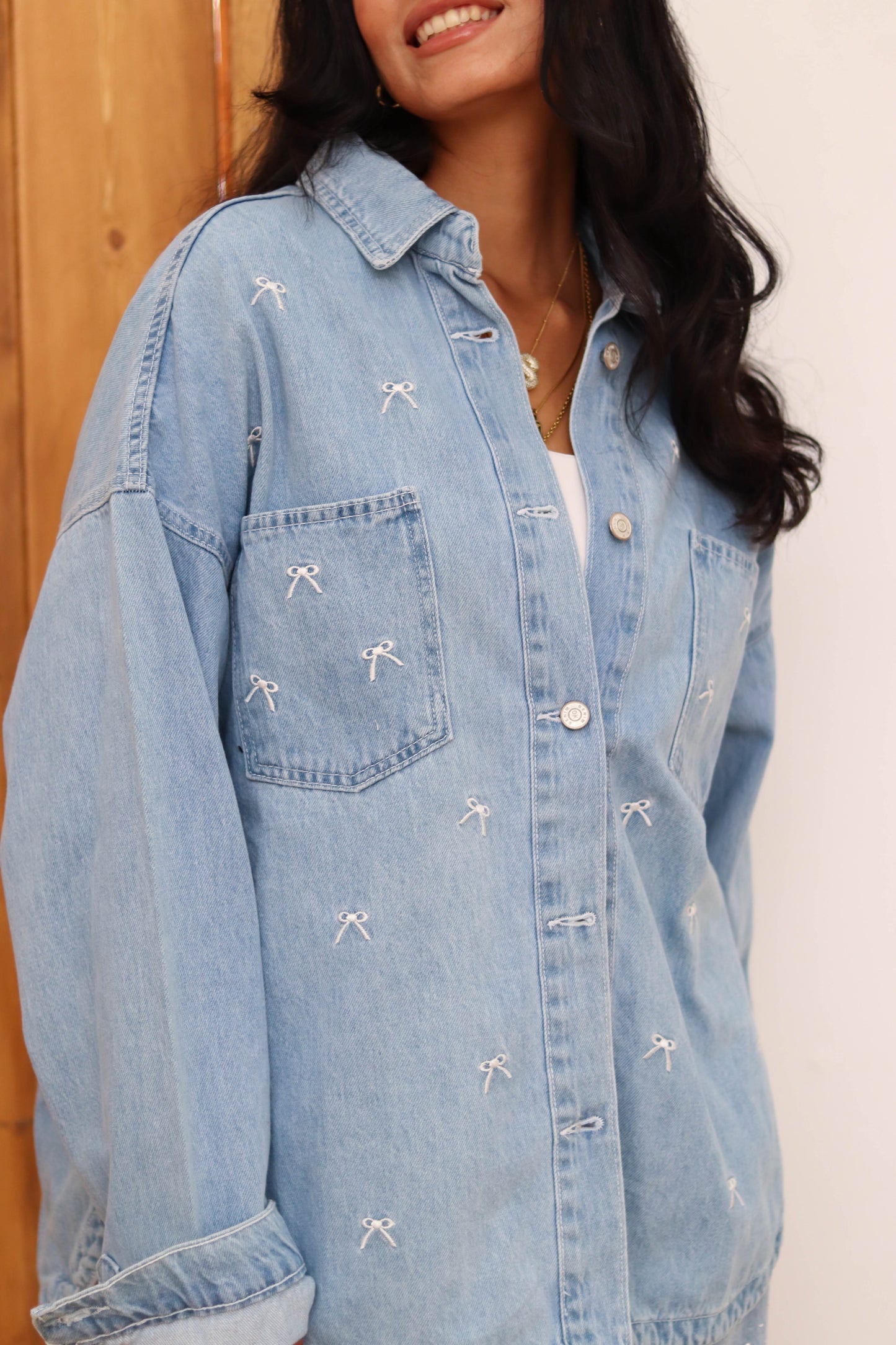 The Bow Denim Jacket