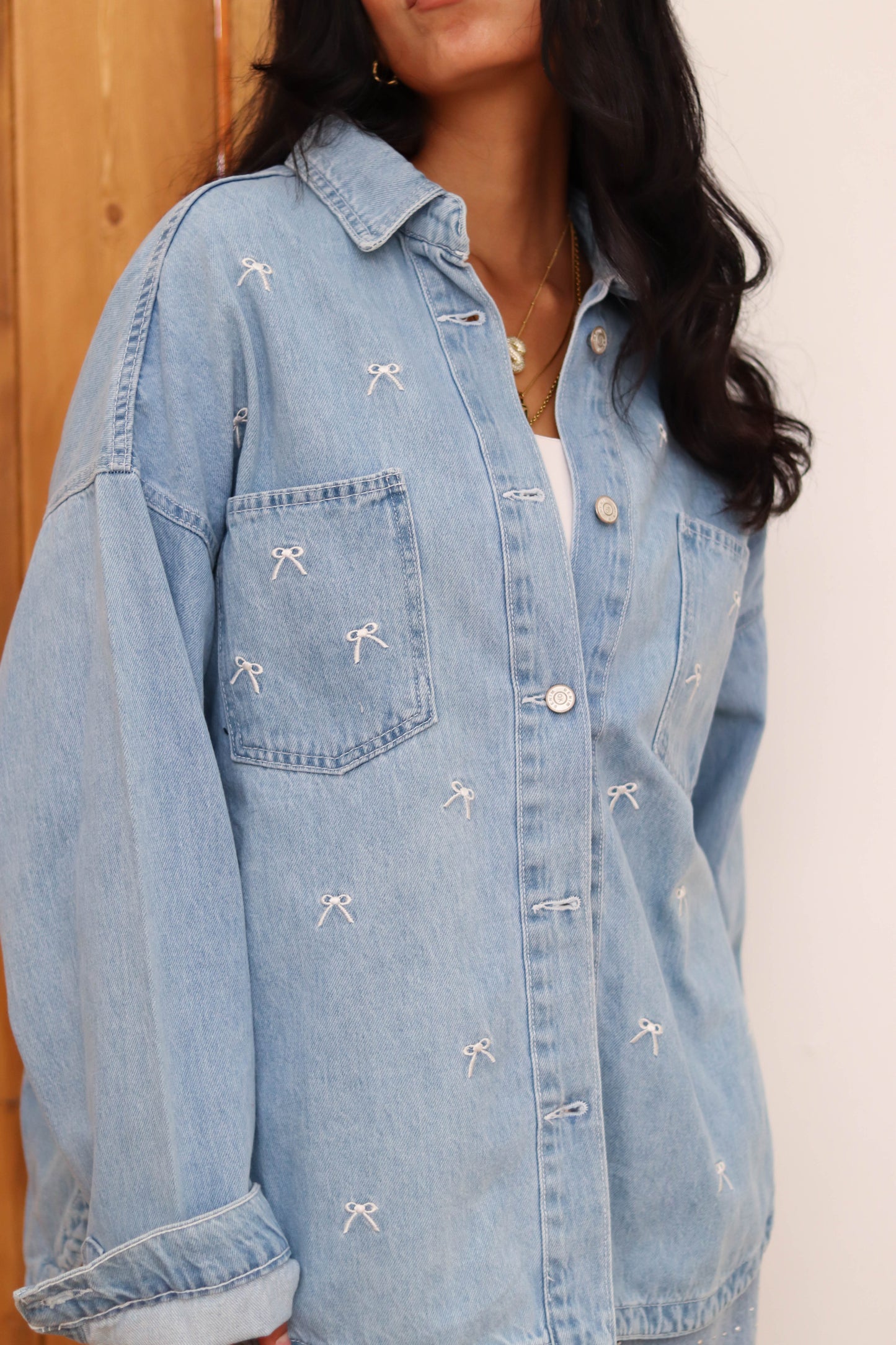 The Bow Denim Jacket