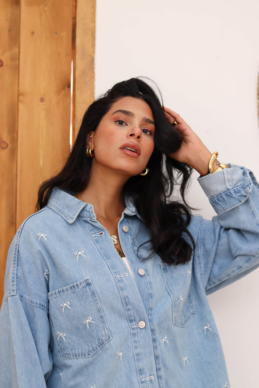 The Bow Denim Jacket