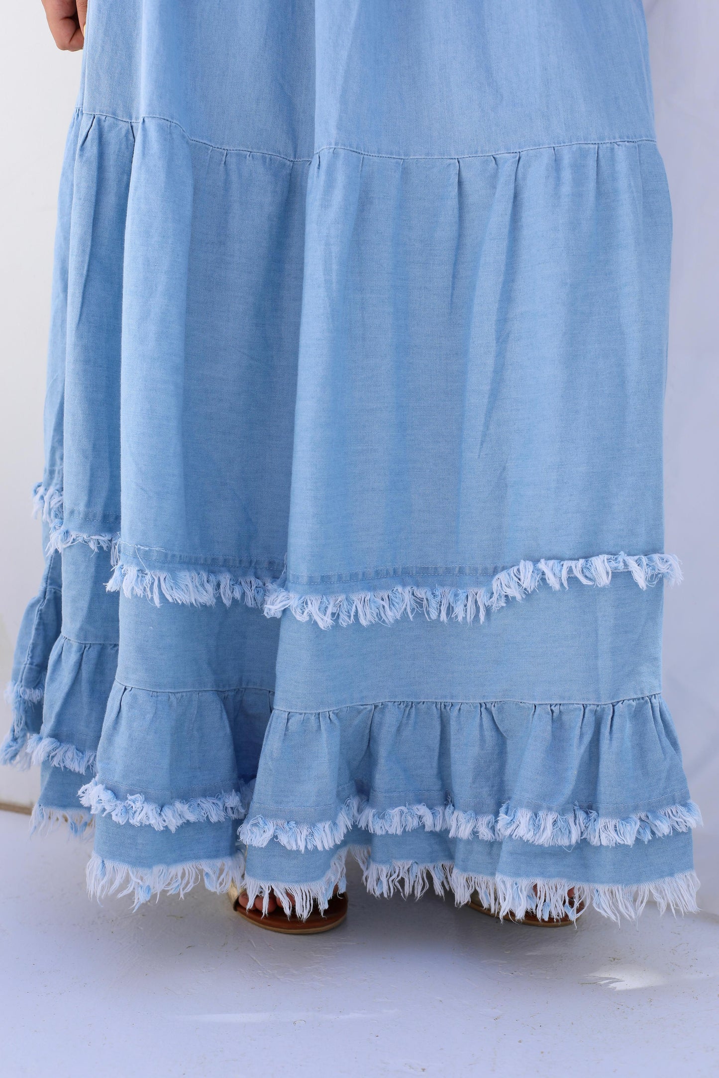 Ocean Breeze Tiered Skirt