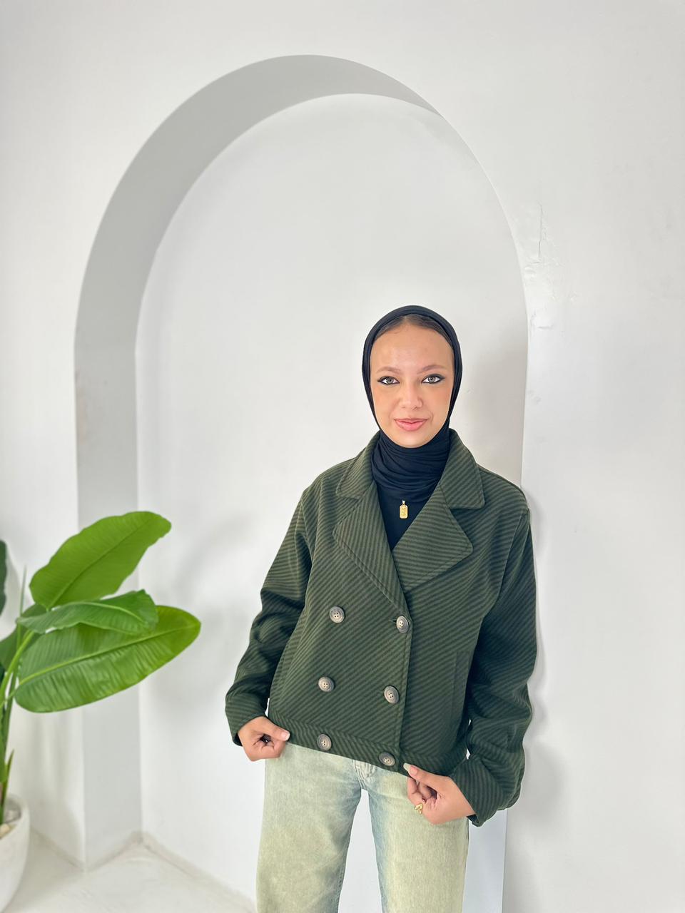 To Go Coat-olive