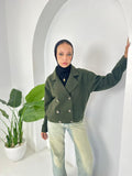 To Go Coat-olive