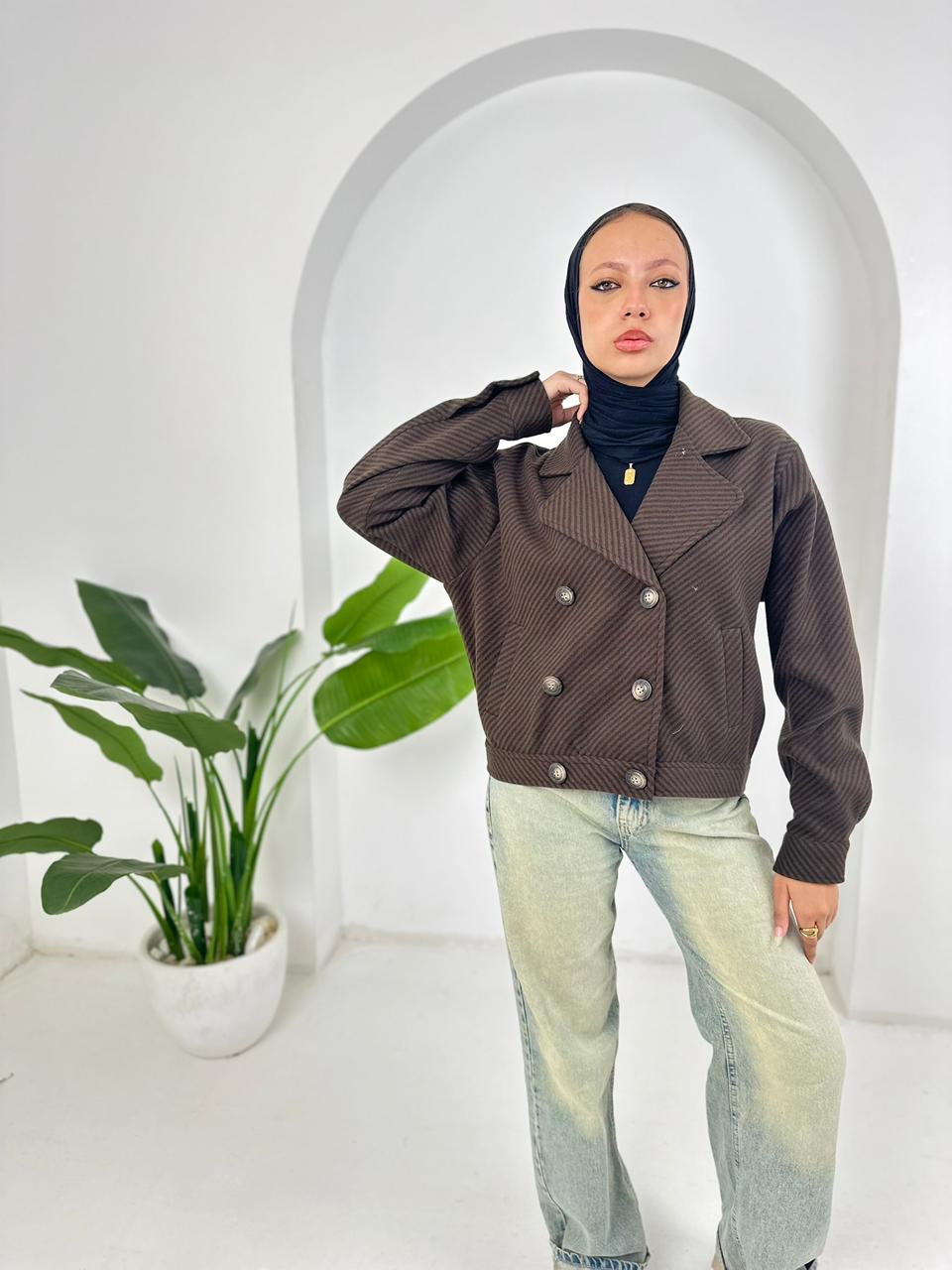 To Go Coat-Brown