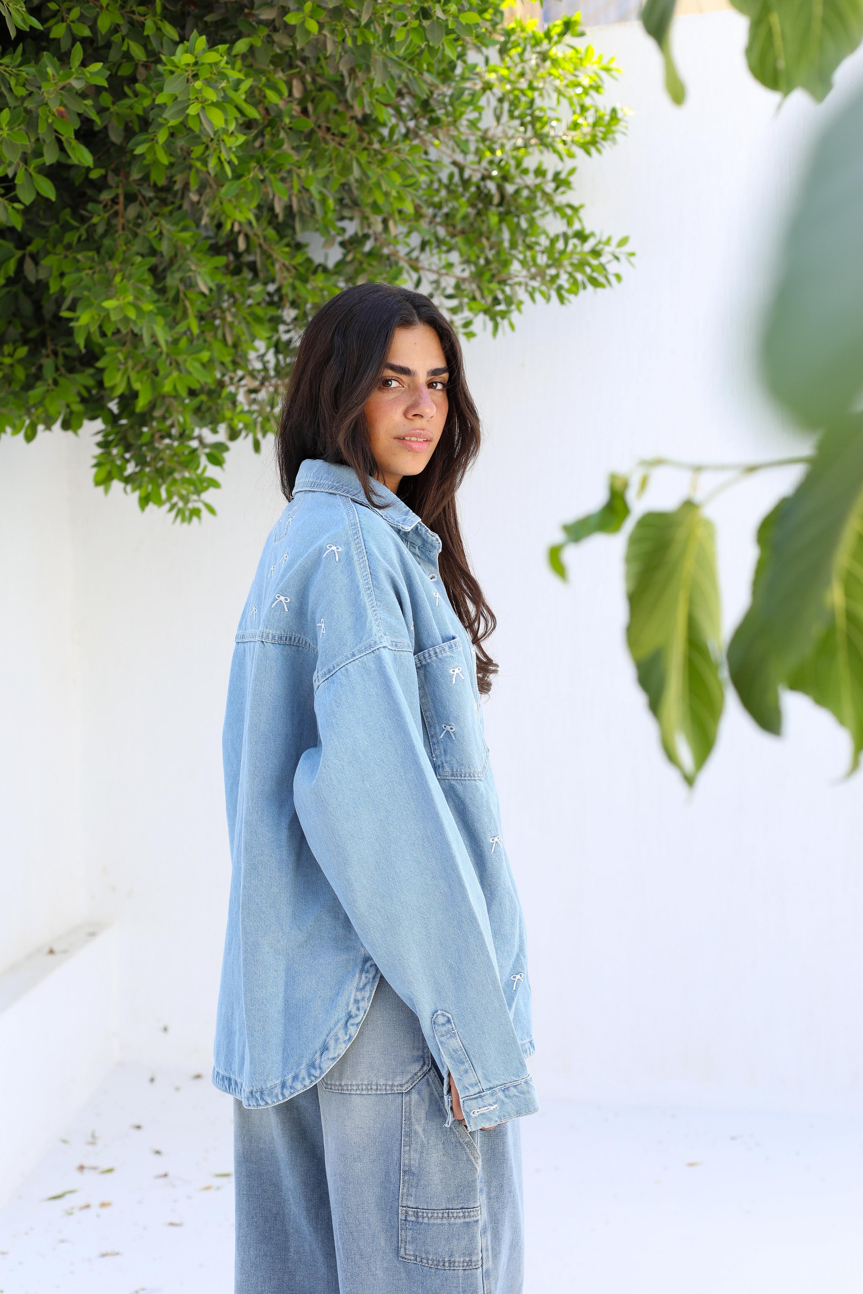 The Bow Denim Jacket