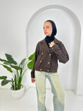 To Go Coat-Brown
