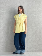 Wrap Vest-Yellow