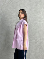 Wrap Vest-Lavender