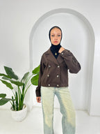 To Go Coat-Brown