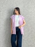Wrap Vest-Lavender