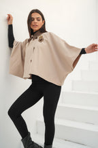 Flare blouse -Beige