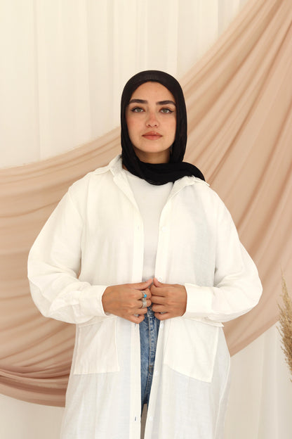 Kimono shirt long -free size