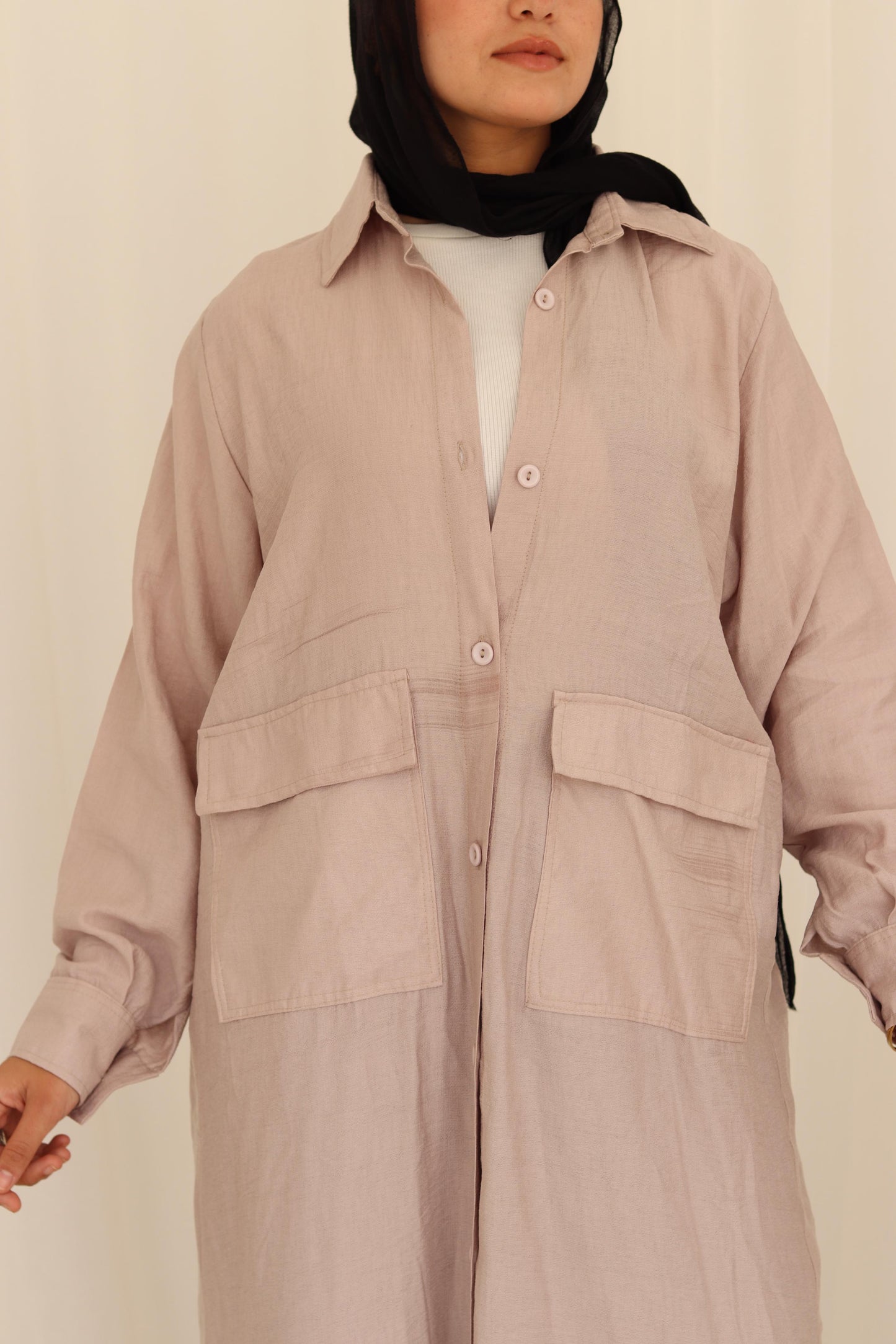 Kimono shirt long -free size